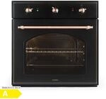 Vilhelmine Backofen 55 l Einbau Energieeffizienzklasse A schwarz Schwarz