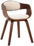 CLP Esszimmerstuhl ergonomisch Kingston, gepolsterte umlaufender R&uuml;ckenlehne,