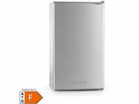 Alleinversorger Kühlschrank 91 Liter 2 Ebenen Thermostat Eisfach Silber