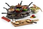 Woklette Tischgrill Raclette Wokset 1200 W 8 Personen Antihaft