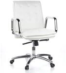 hjh OFFICE Profi Chefsessel VILLA 10 Leder mit Armlehnen