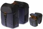 BASIL Doppelpacktasche "Miles" - schwarz/braun
