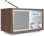 RXD 180 WN Nostalgie Radio DAB+ Walnuss
