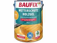 BAUFIX Wetterschutz-Holzgel kiefer seidenglänzend, 5 Liter, Holzlasur