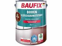 BAUFIX Boden-Flüssigkunststoff rotbraun matt, 5 Liter, Beton- und Bodenfarbe