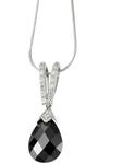 Celesta Silber Halskette Silber 925 rhodiniert 42+5cm mit Zirkonia-Steinen wei&szlig; und