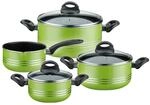 GSW Kochtopf-Set Milano Color 7-tlg. gr&uuml;n