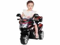 Kindermotorrad C051, Kinder-Elektro-Motorrad mit 12-Watt-Motor, LED-Scheinwerfer,
