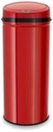 ECHTWERK Abfalleimer 42L mit Sensor - INOX RED
