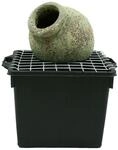 ORANGE - Terracotta Amphore im Antik-Look - 40l