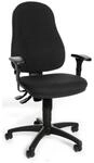 Topstar Home Office B&uuml;rostuhl CALIFORNIA 60 Stoff mit Armlehnen (h&ouml;henverstellbar)