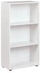 Inter Link B&uuml;cherregal Arco mit 3 F&auml;chern - versch. Ausf&uuml;hrungen - Weiss