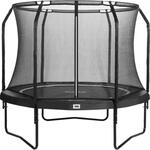 Salta Premium Black Edition - rund &Oslash;396cm -Trampoline mit Sicherheitsnetz