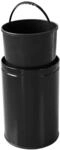 Abfalleimer 30L mit Sensor - INOX BLACK