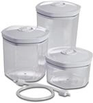 Solis Vakuumierbeh&auml;lter 3 Stk. 700/1400/2000ml, Vakuumieren/Marinieren