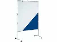MAUL Moderationstafel MAULpro - Textil blau / Whiteboard