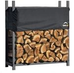 ShelterLogic Kaminholzregal Cover 120 / 36 cm