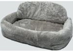 Tiersofa de Luxe mit Kissen Gr. 1 grau