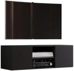 VCM TV M&ouml;bel Wandboard Lowboard h&auml;ngend Ma&szlig;e H. 40 x B. 95 x T. 36 cm 