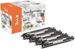 Peach HP 130 A 4 Toner (bk, c/m/y) ersetzt HP No. 130A , CF350A, CF351A, CF352A,