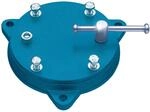 HEUER Drehscheibe Drehteller, 360&deg; drehbar, passend f&uuml;r Schraubstock 160/180 mm