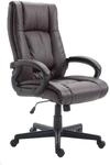 CLP B&uuml;rostuhl ergonomisch mit Rollen und H&ouml;henverstellung, Chefsessel