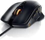 Titanwolf Gaming-Maus kabelgebunden, USB Gaming Laser Mouse mit 10800 dpi, RGB LEDs,