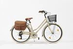 Via Veneto Cityfahrrad 28 Zoll 605 Aluminium Lady, BEIGE CAPPUCCINO