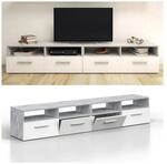 Vicco Lowboard Diego Fernsehschrank Sideboard TV Fernsehtisch Beton