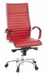 hjh OFFICE Profi Chefsessel PARMA 20 Leder mit Armlehnen