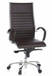 hjh OFFICE Profi Chefsessel PARMA 20 Leder mit Armlehnen