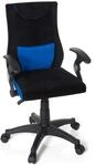 hjh OFFICE Kinderdrehstuhl KIDDY PRO AL Stoff mit Armlehnen