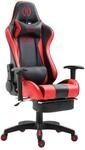 CLP Gaming B&uuml;rostuhl BOAVISTA mit Kunstlederbezug, max. belastbar bis 136 kg, Gaming