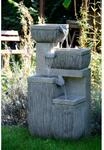 Dobar 96130e Design-Gartenbrunnen mit 4 Stufen