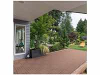Home Deluxe WPC Bavaro Terrassenfliesen, 99 Stck., 30x30cm, 9m², hellbraun