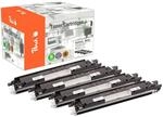 Peach HP 126 A 4 Toner (bk, c/m/y) ersetzt HP No. 126A, CE310A, CE311A, CE312A,
