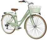 Adriatica Cityfahrrad 28 Zoll RETRO Lady Gr&uuml;n