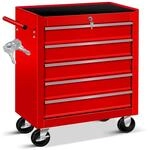 MASKO&reg; Werkstattwagen - 5 / 7 Schubladen, Abschlie&szlig;bar Massives Metall Mobiler