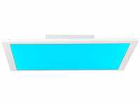 Abie LED Deckenaufbau-Paneel 40x40cm RGB weiß
