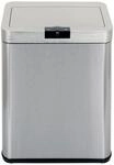 Echtwerk Abfalleimer mit Sensor 48L SQUARE - Inox Silver