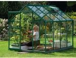 Vitavia Gew&auml;chshaus Venus 5000 mit 3 mm Einscheiben-Sicherheitsglas, gr&uuml;n lackiert