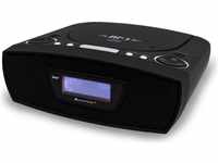 Soundmaster URD480SW DAB+/UKW Digitaluhrenradio mit CD/MP3/Resumée Funktion...