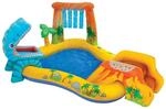 INTEX 57444NP -Playcenter - Dinosaurier Playcenter mit Rutsche (249x191x109cm) Dino