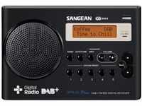 SANGEAN DPR-69 DAB+ Tragbares, wiederaufladbares DAB+ / FM-RDS Radio