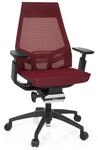 hjh OFFICE Profi B&uuml;rostuhl GENIDIA SMART BLACK Netzstoff mit Armlehnen