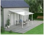 Palram - Canopia Olympia Terrassen&uuml;berdachung wei&szlig; B 425 x H 210/305 cm x T 295 cm