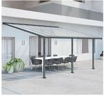 Palram - Canopia Olympia Terrassen&uuml;berdachung anthrazit 739x295x305cm