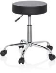 hjh OFFICE Drehhocker OPERATOR II Kunstleder ohne Armlehnen