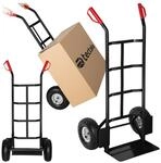 tectake&reg; Sackkarre, mit Stahlrahmen, Ladeschaufel mit Radschutz, Belastbarkeit 200