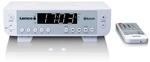 Lenco FM-K&uuml;chenradio mit Bluetooth&reg;, LED-Beleuchtung und Zeitschaltuhr Wei&szlig;